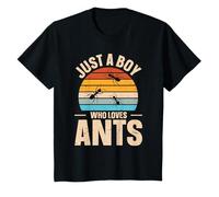 Kids Just A Boy Who Loves Ants Ant Farm Ant Kid T-Shirt