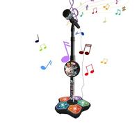 Kids Karaoke Machine - Sturdy Kids Singing Playsets, Toy Karaoke Machine | Singing Toy with Adjustable Height and Light, Kids Singing Machine for Birthday Holiday Giftts, (8.27x39.37 Inches)