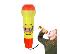 Kids Karaoke Toy Microphone Voice Changer Portable Pretend Play Handheld No Battery Required Lightweight Durable Sound Modulation Fun Singing Toy For Children Role Play Performance Party G