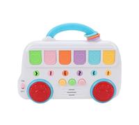 Kids Key Animal Interactive Toy, Engaging Colorful Bus Shape, Sensory Learning Tool for Children Over 3 Years, 22 X 17cm Plastic Design