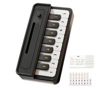 Kids Keyboard - Mini Electronic Travel Pianos, ABS Musical Learning Toy With Key Stickers, Battery Operated | Preschool Music Education, Indoor Outdoor Play, Kids Portable Instrument Set