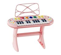 Kids Keyboard Piano Toy - Light Effects Small Musical Instrument, Microphone & Record Function, Makes Learning Enjoyable For Young Minds, 15.75 X 13.39 X 5.91 Inches