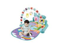 Kids Kick Play Gym - Musical Activity Mat, Thick Non-Slip Layer, Multi-Sensory Stimulation for Vision Hearing Touch, Soft Floor, Interactive Development Area | Learning Play Mat