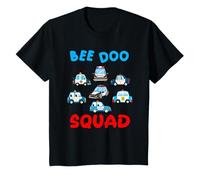 Kids Kids Police Car Bee Doo Squad Cartoon Design for Boys Girls T-Shirt