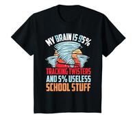 Kids Kids Storm Chaser Tornado Boys Storm Chasing T-Shirt