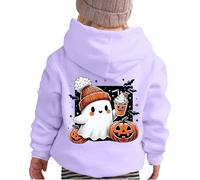 Kids Knitted Jumper,Girls Hoodie for Everyday Comfort | Cozy Long Sleeve Pullover with Cute Graphic Design for Kids Perfect for School Holidays and Outdoor Play (Sky Blue, 7-8 Years)