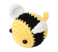 Kids Knitted Toys - Crochet Cartoon Bee Toy, Handmade Plush | Funny Amigurumi ToyAccompanying Play, Home Decoration, Soft Stuffed Animal, Educational Creative ToyGiffts for Boys Girls Toddler