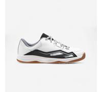 Kids Lace-up Handball Shoes H100 - White/black