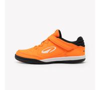 Kids Laceless Futsal Shoes Eskudo Club Sala Easy - Orange/grey