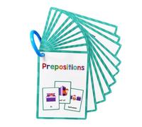 Kids Language Learning Cards 11x8cm Toddler Study Card Educational Vocabulary Flashcards For Kids Preschoolers Ages 3-8