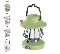 Kids Lantern, 3-Color Dimmable & USB-C Rechargeable, Night Light for Boys Bedroom, Camping Lantern for Kids Indoor Outdoor, Emergency Toddler Flashlight (Green) (Green)