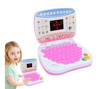 Kids Laptop - Educational Computer Toy with Music, Pretend Play Device | Early Learning Interactive Design Fun Activities Feature Building