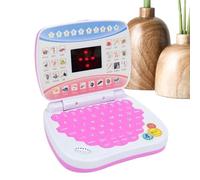 Kids Laptop Educational Toy, Interactive Action Laptop to Play Musical & 123 Games, Development Toy for Early Childhood Development, Nursery Preschool Learning Device with LED
