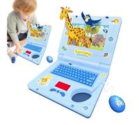 Kids Laptop - Interactive Pretend Play Toy With Music Light Sound