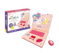 Kids Laptop Interactives Pretend Play Learning Game Music 7.48x6.3 Inch