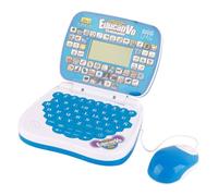 Kids Laptop,Toy Laptop,Kids Learning Laptops Toy,Interactive Educational Computer,Realistic Notebook Computer Model Keyboard + Portable Typing Toys For Education Ideal(Blue)