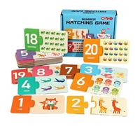 Kids Learning Cards, Alphabet Matching Game, Early Education Toy, Memory Skill Builder, Interactive Learning Set, Travel Friendly Use For Home Preschool Child Play Classroom Development Activity Set