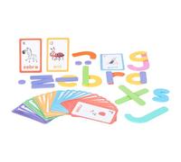 Kids Learning Games - Letter Construction Activity Set, Sight Words Flash Cards with Guided Play, Color Sorting Sensory Toys, Preschool Educational Materials for Classroom Home Skill Building Use