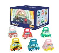 Kids Learning Locks With Keys - Car Themed Padlock Game, Fine Motor Development, Number Recognition Locks, Bright Educational Toy, Safe Rounded Design | Preschool Classroom Toy For todlers Encourage