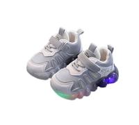 Kids LED Flashing Sport Shoes Babys Lightweight School Trainers | Kids LED Light up Casual Shoes Boys Girls Baby LED Breathable Sneaker Xmas Birthday Gift