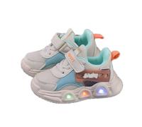 Kids LED Flashing Sport Shoes Babys Lightweight School Trainers | Kids LED Light up Casual Shoes Boys Girls Baby LED Breathable Sneaker Xmas Birthday Gift