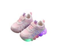 Kids LED Flashing Sport Shoes Babys Lightweight School Trainers | Kids LED Light up Casual Shoes Boys Girls Baby LED Breathable Sneaker Xmas Birthday Gift