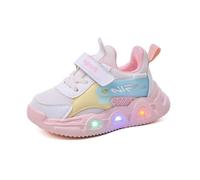 Kids LED Flashing Sport Shoes Babys Lightweight School Trainers | Kids LED Light up Casual Shoes Boys Girls Baby LED Breathable Sneaker Xmas Birthday Gift