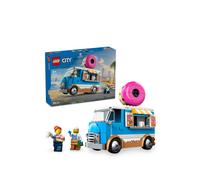 Kids LEGO® City Doughnut Truck Set with Toy Food 60447 (5+ Yrs)