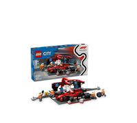 Kids LEGO® City F1 Pit Stop & Pit Crew with Ferrari Car 60443 (6+ Yrs)
