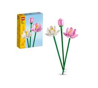 Kids LEGO® Lotus Flowers Building Toy Set for Ages 40647 (8+ Yrs)
