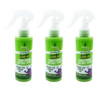Kids Lice Repellent Leave-in Conditioning Defence Spray with Tea Tree Oil, 125ml, Pack of 3