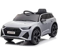 Kids Licensed Audi RS 6 Avant Performance 12V Battery/Electric Ride on Car (Grey)