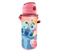 Kids Licensing - Aluminium Bottle with Stitch Handle 600 ml