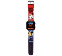 Kids Licensing Automatic Children's Digital Watch with Plastic Strap PW20003, Paw Patrol Red