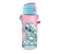 Kids Licensing Disney Aluminium Drinking Bottle with Click Closure [600 ml], Stitch