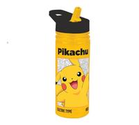 Kids Licensing Drinking Bottle with Straw [600ml], Pokémon