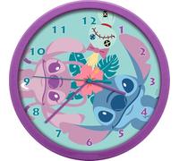 Kids Licensing LAS3098 Analogue Watch for Unisex Children Automatic with Plastic Strap, Stitch Multicoloured