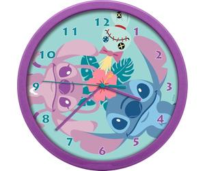 Kids Licensing LAS3098 Analogue Watch for Unisex Children Automatic with Plastic Strap, Stitch Multicoloured
