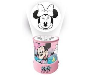 Kids Licensing LED Cylinder Projector Light Minnie Mouse