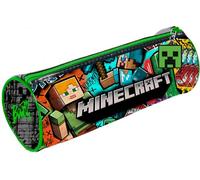 Kids Licensing - Minecraft Round School Pencil Case for Kids