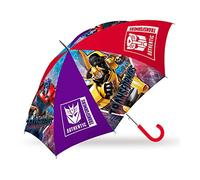 KIDS LICENSING Paraguas 45cm Automatico De Transformers Stick Umbrella 80 Centimeters Multicolour (Multicolor)