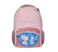 Kids Licensing Stitch and Angel Glitter Pink Girls Backpack