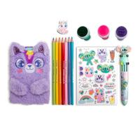 Kids Licensing - Sweet Dreams & Friends Stationery Set, Pencil Case with Notebook, Colored Pencils and School Accessories for Girls