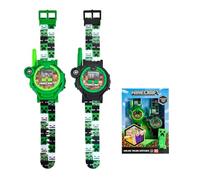 Minecraft 2 In 1 Walkie Talkie And Watch Green