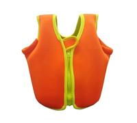 Kids Life Jacket Swim Vest Neoprene Adjustable Buoyancy Aid with Removable Floats Safety Strap for Toddler Boys Girls Pool Beach Swimming 0-12 years (Orange, M)