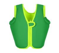 Kids Life Jackets Swim Vest, Toddlers Swim Jacket Buoyancy Aid with Adjustable Safety Strap and Removable Floats for Pool Beach Swimming Lessons(02-Light Green,4-6 Years)