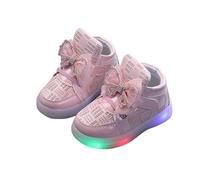 Kids Light up Shoes Led Sneakers USB Charging Flashing Trainers for Boys Girls Fashion Trainers Birthday Running Shoes Stylish Sport Shoes Casual Cute Walking Shoes