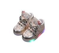 Kids Light up Shoes Led Sneakers USB Charging Flashing Trainers for Boys Girls Fashion Trainers Birthday Running Shoes Stylish Sport Shoes Casual Cute Walking Shoes