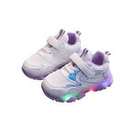 Kids Light up Shoes Led Sneakers USB Charging Flashing Trainers for Boys Girls Fashion Trainers Birthday Running Shoes Stylish Sport Shoes Casual Cute Walking Shoes