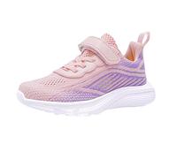 Kids' Lightweight Mesh Running Trainers with Touch-Tape Strap & Foam Sole | Quick Touch-Fasten Strap, High-Rebound Shock-Damping Sole, Primary School Gym Lessons, Weekend Playground Sprinting
